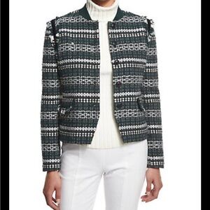 Tory Burch Tweed Blazer -size 8